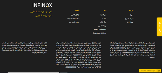 إنفينوكس كابيتال المحدودة مرخصة ومنظمة من قبل هيئة السلوك المالي تحت رقم التسجيل 501057 إن إنفينوكس كابيتال المحدودة مرخصة ومنظمة من قبل هيئة السلوك المالي تحت رقم التسجيل 501057
