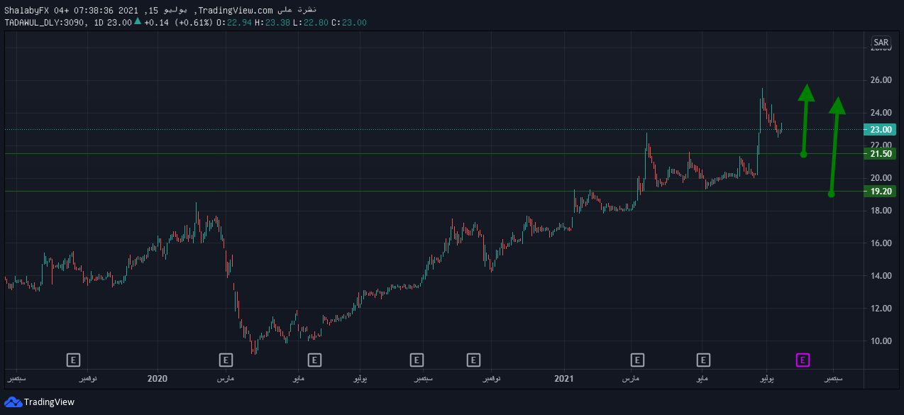 سعر سهم شركة اسمنت تبوك 3090 اليوم في السوق السعودي تداول 23 00 ريال سعودي Tradersup Com