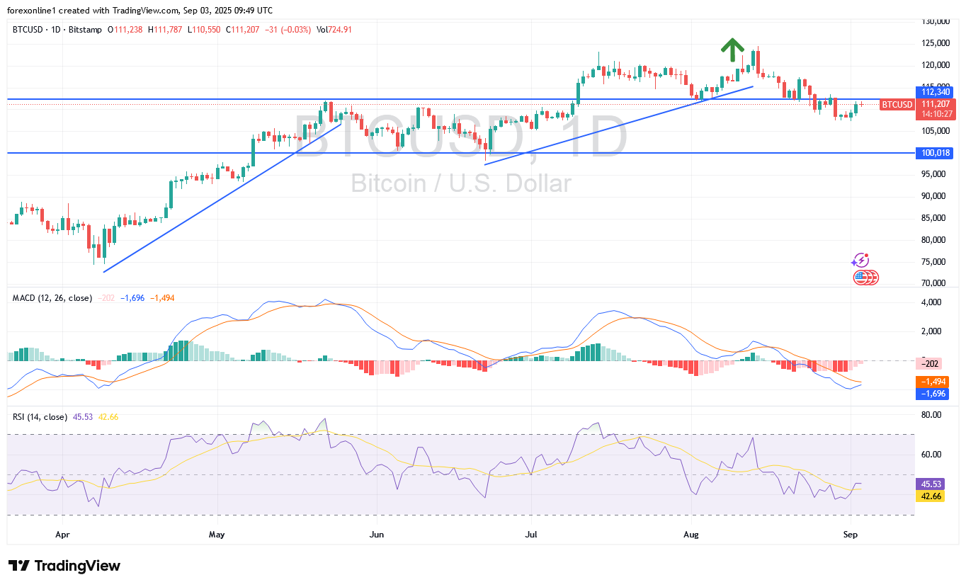 زوج البيتكوين دولار أمريكى BTC/USD: يرتد لاعلى متعافيا من الادنى منذ شهرين