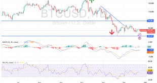 شارت بيتكوين دولار امريكى