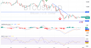 شارت بيتكوين دولار امريكى