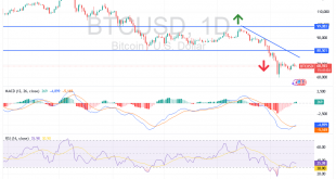 شارت بيتكوين دولار امريكى