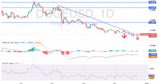 شارت عملة دوجكوين دولار