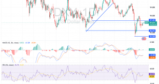 شارت مؤشر الدولار الامريكى