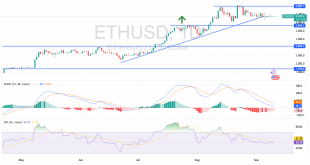 شارت الايثريوم دولار امريكى