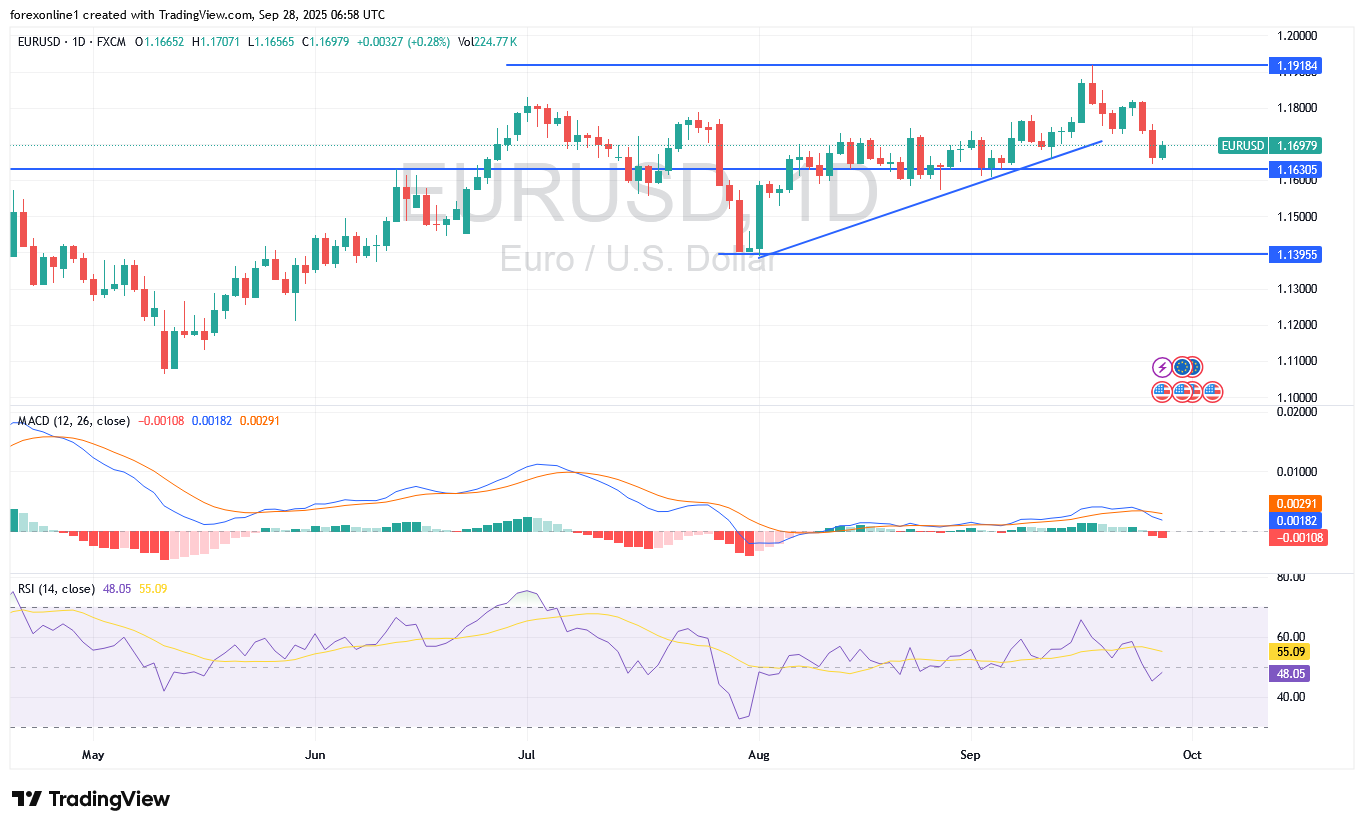 التوصيات الاسبوعية لزوج اليورو دولار امريكى EUR/USD : مستقبل سياسات البنك المركزى الامريكى بعد تقرير الوظائف القادم يحدد المصير