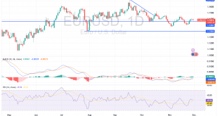 شارت اليورو مقابل الدولار الامريكى