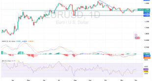 شارت اليورو مقابل الدولار الامريكى
