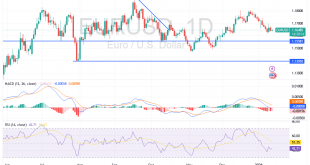 شارت اليورو مقابل الدولار الامريكى