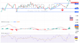 شارت اليورو دولار امريكى