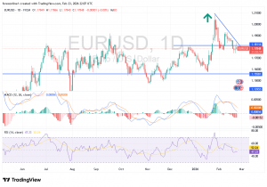 شارت اليورو دولار امريكى
