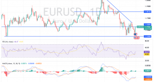 شارت اليورو مقابل الدولار الامريكى