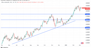 شارت سعر الذهب