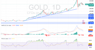 شارت سعر الذهب اليوم