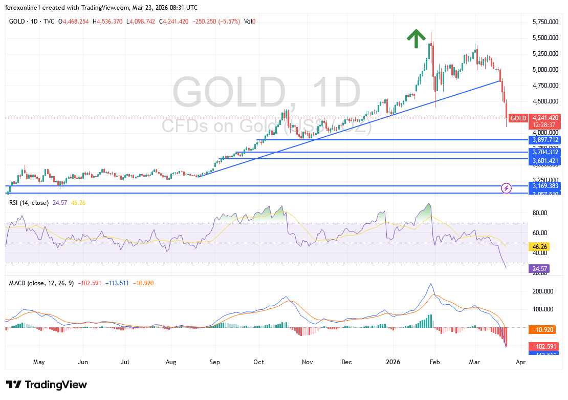 توقعات اتجاه سعر الذهب اليوم: هل يمثل التراجع فرصة للشراء أم بداية انعكاس؟