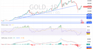 شارت سعر الذهب اليوم