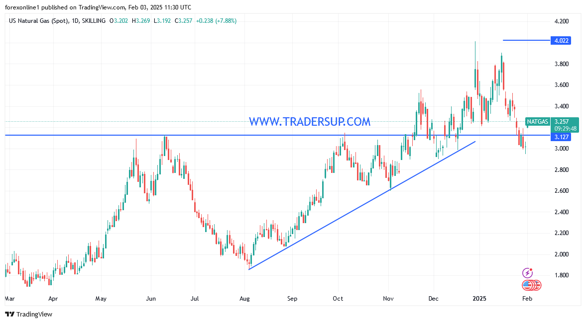أسعار الغاز الطبيعى تحاول التعافى من خسائرها الاخيرة