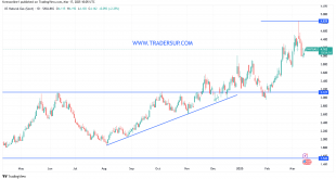 شارت سعر الغاز الطبيعى