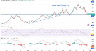 شارت سعر الغاز الطبيعى