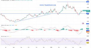 شارت سعر الغاز الطبيعى