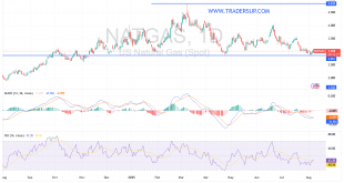 شارت سعر الغاز الطبيعى