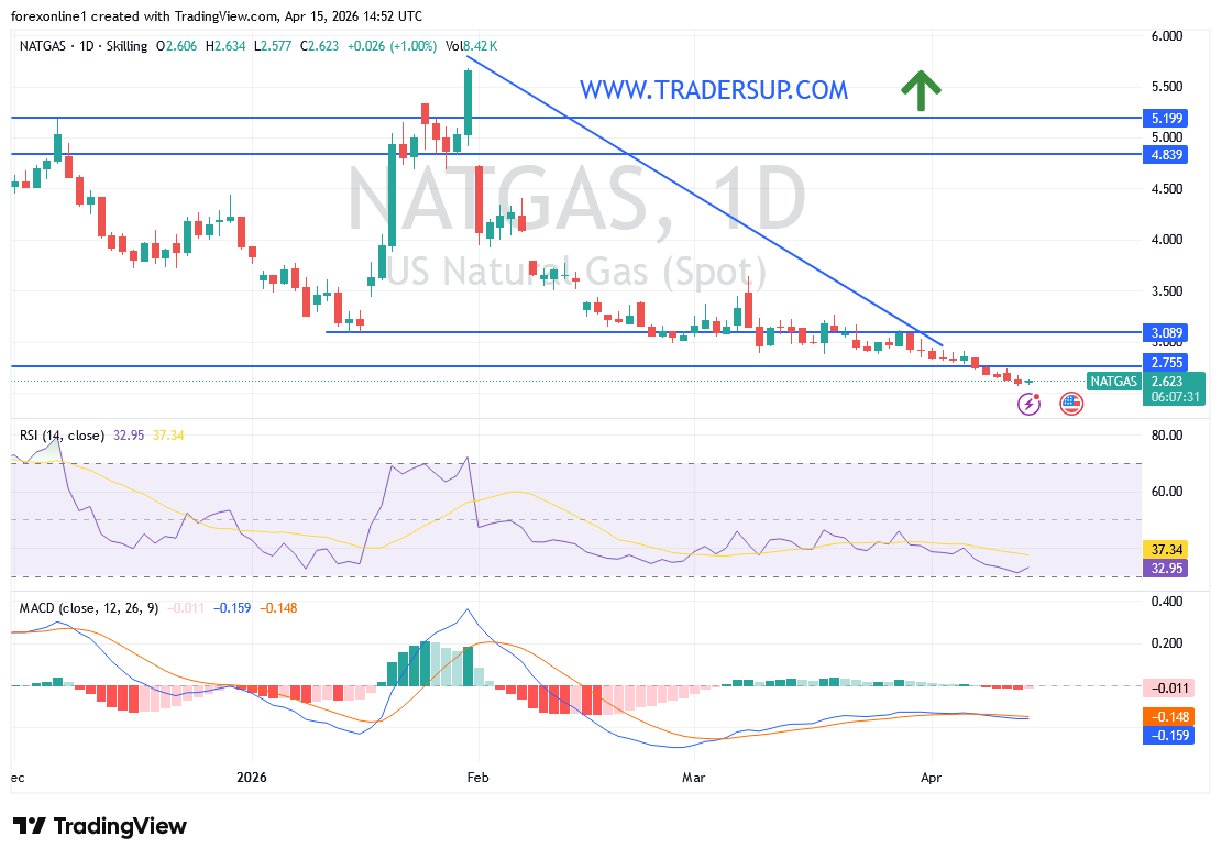 تحليل الغاز الطبيعي: هل يدفع ضعف الطلب الأسعار لموجة هبوط أعمق؟