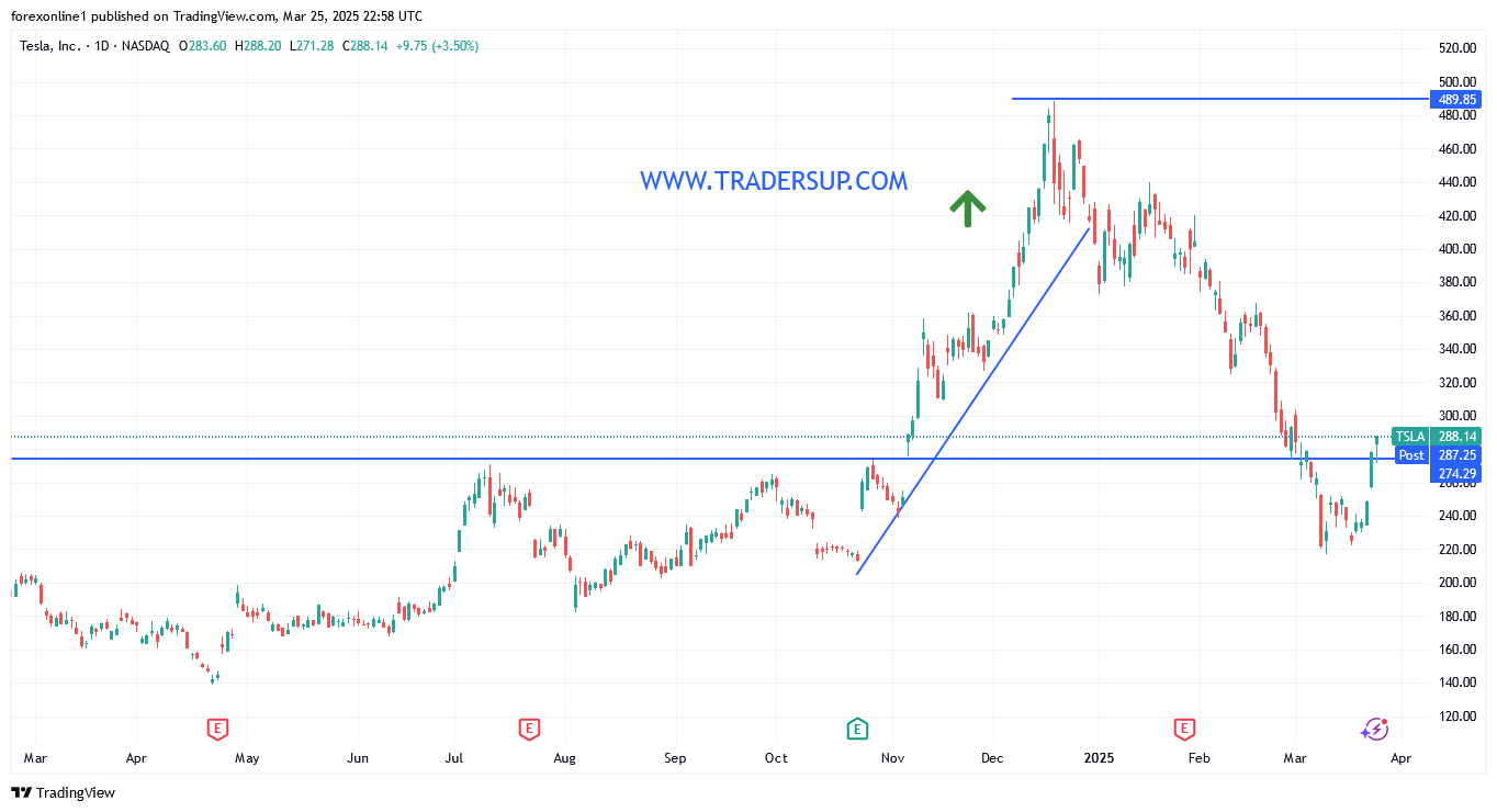 أرتفاع سعر سهم تسلا رغم ضعف المبيعات الاوروبية