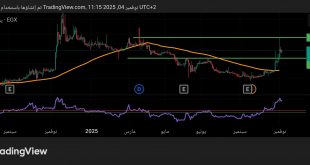 شارت سهم بنك فيصل الاسلامى