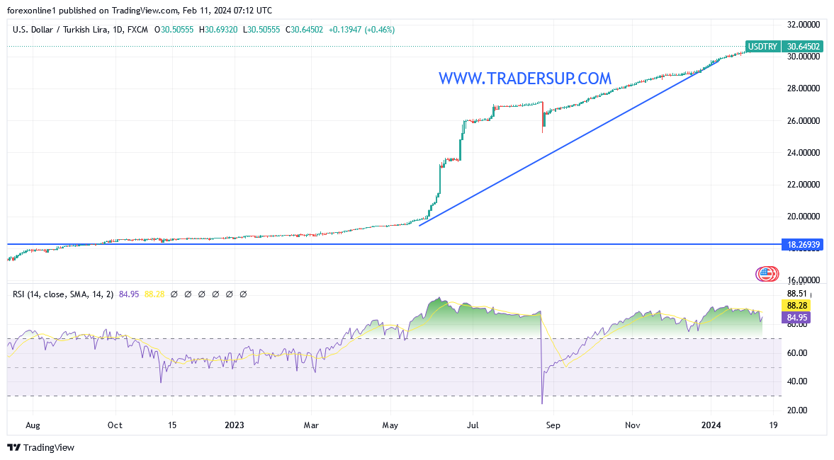 التوقعات الاسبوعية لسعر الليرة التركية : القلق فى تركيا يزيد من خسائر الليرة