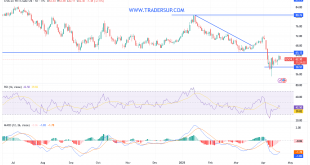 شارت سعر النفط الخام