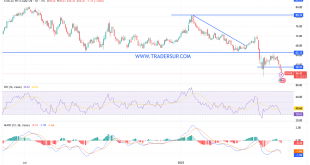 شارت سعر النفط الخام