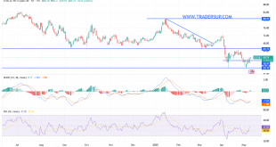 شارت سعر النفط الخام