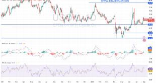 شارت سعر النفط الخام