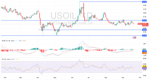 شارت سعر النفط الخام