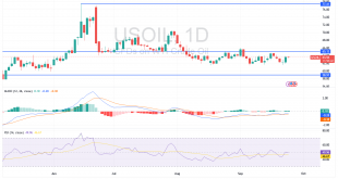 شارت سعر النفط الخام
