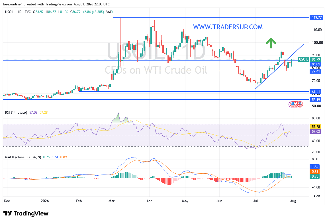 تحليل النفط الخام الأسبوعي: هل يواصل سعر النفط الصعود أم تعود الضغوط البيعية؟