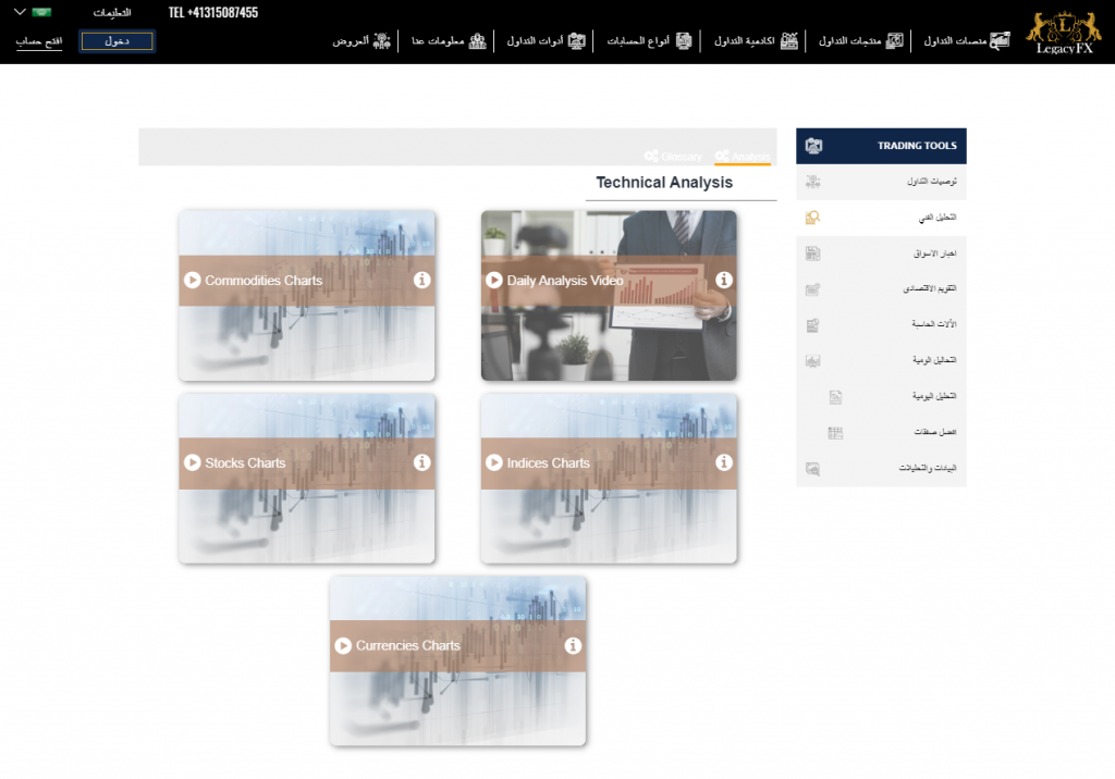 تحاليل اقتصادية شركة legacyfx