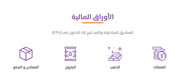 الأصول المتاحة للتداول مع دراية المالية