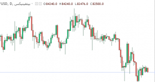 شارت عملة البيتكوين