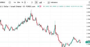 شارت سعر الدولار مقابل الشيكل