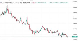 شارت الدولار مقابل الشيكل
