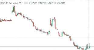 شارت الريال السعودى مقابل الجنيه المصرى