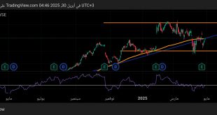 شارت سهم ibm