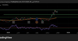 شارت سهم البحرى السعودى