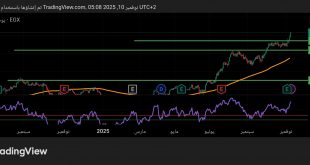 شارت سهم البنك التجارى الدولى