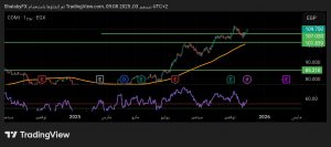 شارت سهم البنك التجارى الدولى