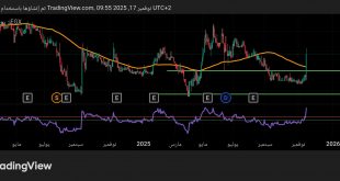 شارت سهم البنك المصرى الخليجى