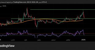 شارت سهم القاهرة للاسكان والتعمير