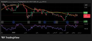 شارت سهم المملكة القابضة