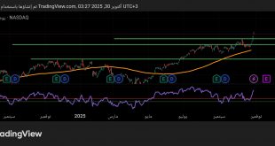 شارت سهم انفيديا